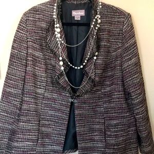 Tanjay Vintage quilted Jacket size 18